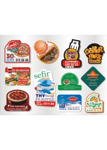 Magnet renkli 1000 Adet Kıbrıs Basımevi