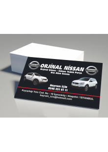 Siz Tasarlayın  Tek yön 1000 Adet Kartvizit Kıbrıs Basım Evi